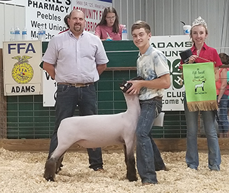 Teeters Club Lambs Winners